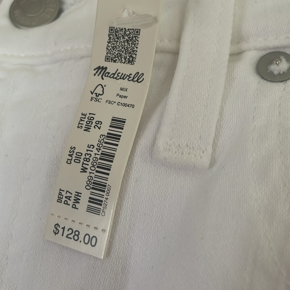 NWT Madewell kick out ankle flare jeans - Picture 9 of 9